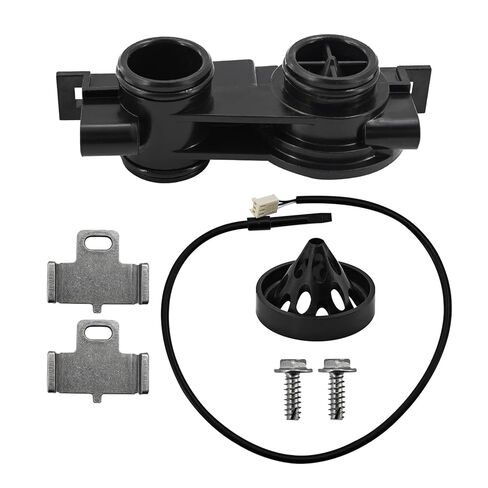 FL60626 3/4" Electronic Turbine Meter Assembly Dual Port Replacement for Fleck 5000SE 5600SE 2510SE 8500SE 9000SXT 9100SXT Water Softeners, w/Clip & Screw & Flow Meter Cable FL60626 60626 in Saudi Arabia