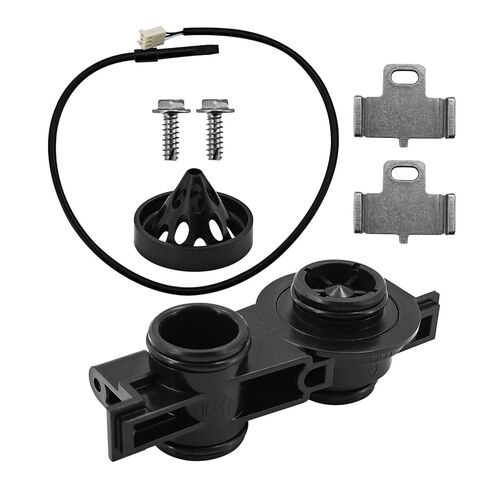 FL60626 3/4" Electronic Turbine Meter Assembly Dual Port Replacement for Fleck 5000SE 5600SE 2510SE 8500SE 9000SXT 9100SXT Water Softeners, w/Clip & Screw & Flow Meter Cable FL60626 60626 in Saudi Arabia