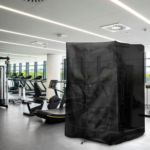 Folding Treadmill Cover, Waterproof Treadmill Cover with Zipper, Drawstring, Storage Bag, Dust-proof Run Exercise Cardio Train Machine Protector for Home, Sport, Fitness, Indoor, Outdoor in Saudi Arabia