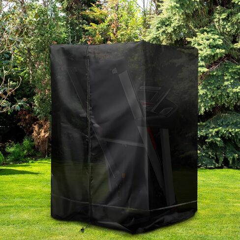 Folding Treadmill Cover, Waterproof Treadmill Cover with Zipper, Drawstring, Storage Bag, Dust-proof Run Exercise Cardio Train Machine Protector for Home, Sport, Fitness, Indoor, Outdoor in Saudi Arabia