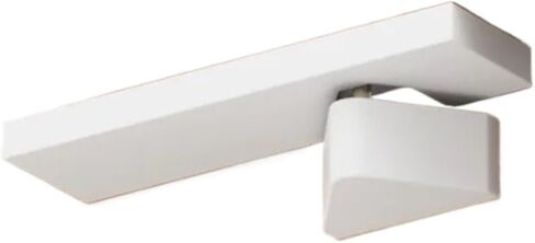 باب يُفتح على اليسار مع مصد عازل، تصميم بسيط على اليمين مع وظيفة مقاومة القرص (النوع L - أبيض) in Kuwait