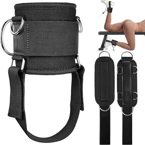 Ankle Strap Compatible with Tonal Machine, Kick Back Ankle Straps for Smart Home Gym, Cable Machine Attachment with Multi-Angle Adjustment, Extra Strap for Foot Support, Heavy-Duty in Kuwait