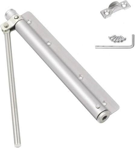 باب أقرب زنبركي داخلي من الفولاذ المقاوم للصدأ، إغلاق مثبت قابل للتعديل (أبيض) in Kuwait