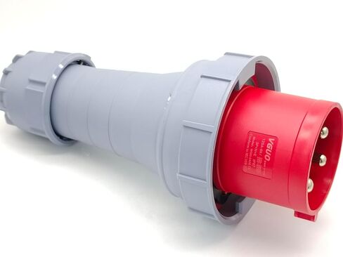 موصل صناعي 125A-6H التوصيل 5 دبوس مقاوم للماء IP67 380V-415V in Kuwait