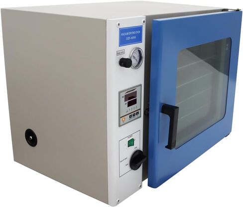 فرن تجفيف الفراغ الرقمي 1.9 قدم مكعب للتحكم في درجة الحرارة فرن معالجة حرارية لتجفيف المختبر الصناعي مع 4 طبقات، 110 فولت، 1400 وات in Kuwait