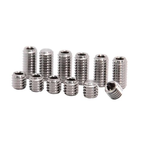 GR5 TC4 Titanium Alloy Headless Screw Bolts Hex Socket Set 3mm-10mm for Model Car DIY(5mm,M3) in Saudi Arabia