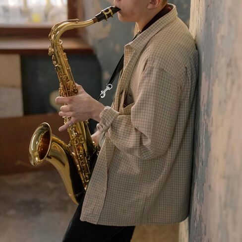 Swivel Snap Hook for Sax Neck Strap Replacement Lightweight Compact Clip for Alto Tenor Saxophone Easy Attachment Durable Connector for Saxophone Harness and Leashes in Kuwait