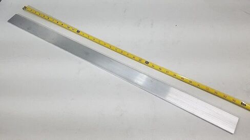 6061 Aluminum Flat Bar, 3/16" x 2" x 36" Long, Solid Stock, Plate, Machining, T6511 in Saudi Arabia