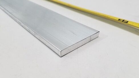6061 Aluminum Flat Bar, 3/16" x 2" x 36" Long, Solid Stock, Plate, Machining, T6511 in Saudi Arabia