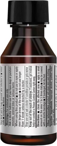 Germa Merthiolate Tincture - 1 oz - Mercury-Free First Aid Antiseptic for Minor Cuts and Scrapes in Kuwait