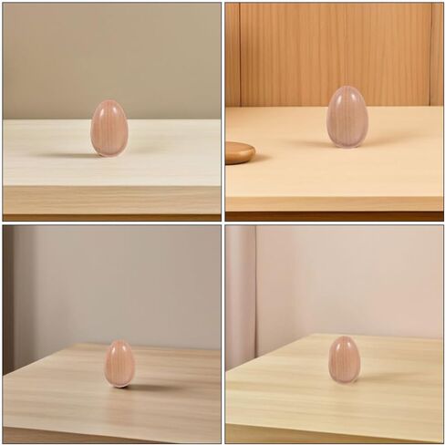 Milisten 8pcs Wooden Egg Shakers Sand Eggs Orff Percussion Musical Rattle Early Education Percussion Instrument Music Instrument Wood Rhythm Shaker Maracas for Classroom and Outdoor Play in Saudi Arabia