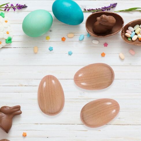 Milisten 8pcs Wooden Egg Shakers Sand Eggs Orff Percussion Musical Rattle Early Education Percussion Instrument Music Instrument Wood Rhythm Shaker Maracas for Classroom and Outdoor Play in Saudi Arabia