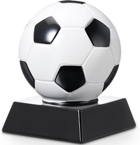 Soccer Trophy Award Resin Soccer Medals Collectible for Sports Achievements, Office Desk Decor, Trophy Case Display in Saudi Arabia