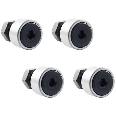 TAODAN 4PCS Bolt Roller Bearing CF10 KR22 Cam Follower Guide Rail Ball Bearing Steel for Machine Tools Industrial Robots and Electronic Parts Machinery in Kuwait