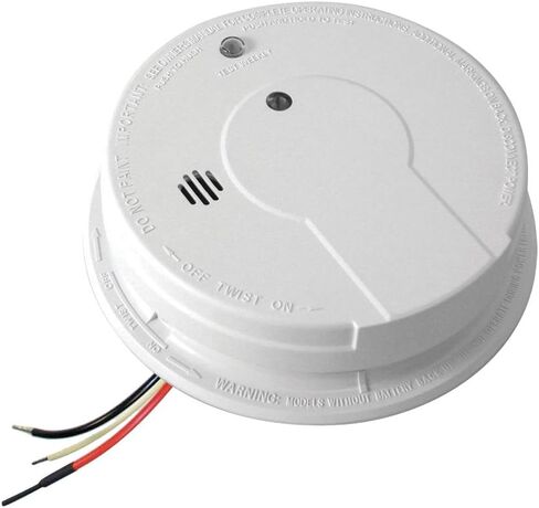 Kidde AC Hardwired Interconnect Smoke Detector Alarm with Hush | Model I12040 in Kuwait
