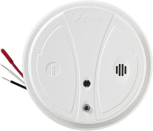 Kidde AC Hardwired Interconnect Smoke Detector Alarm with Hush | Model I12040 in Kuwait