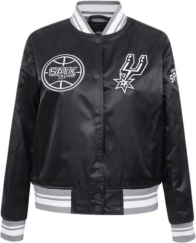 Pro Standard NBA womens Womens Nba Retro Classics Satin Satin Jacket in Kuwait