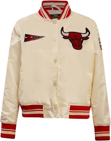Pro Standard NBA womens Womens Nba Retro Classics Satin Satin Jacket in Kuwait