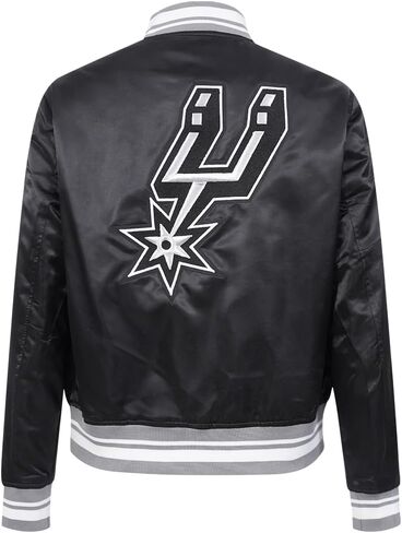 Pro Standard NBA womens Womens Nba Retro Classics Satin Satin Jacket in Kuwait