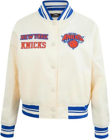 Pro Standard NBA womens Womens Nba Retro Classics Satin Satin Jacket in Kuwait