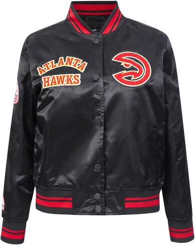 Pro Standard NBA womens Womens Nba Retro Classics Satin Satin Jacket in Kuwait