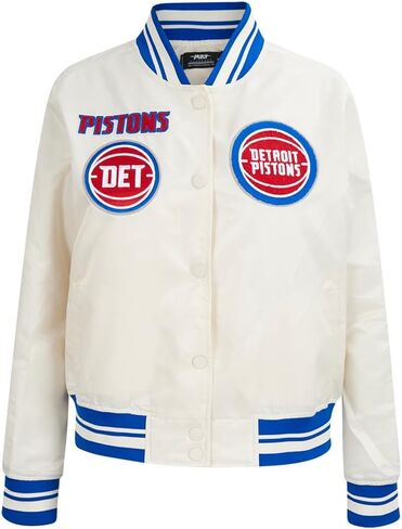 Pro Standard NBA womens Womens Nba Retro Classics Satin Satin Jacket in Kuwait