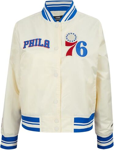 Pro Standard NBA womens Womens Nba Retro Classics Satin Satin Jacket in Kuwait