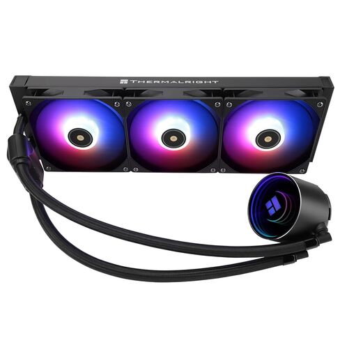Thermalright Frozen Notte 120 Argb White AIO CPU Cooler ، 120 مواصفات بارد الصف البارد ، Argb PWM Cooler Fan ، لـ Intel LGA115x/1200/1851/1700 ، AMD: AM4/AM5 ، Computer AIO in Saudi Arabia