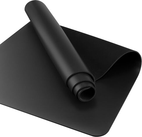 Professional PU & Natural Rubber Yoga Mat – Non Slip 5mm Thick Workout Mats for Women & Men, 72"x27" Wide Exercise Pad for Hot Yoga, Pilates, HIIT & Home Gym – Strap Included in Saudi Arabia