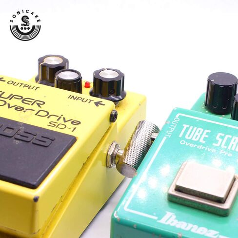 SONICAKE Guitar Bass Accessories 1/4 Inch 6.35mm Z-Type Male to Male Effects Pedalboard Coupler Pedal Connector (3PCS) in Kuwait