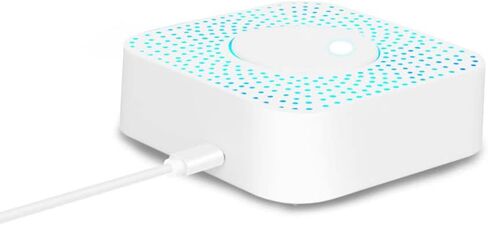 زيجبي مدبرة الهواء الذكية 6 في 1 مراقب جودة الهواء PM2.5/الفورمالديهايد/TVOC/CO2/كاشف درجة الحرارة/الرطوبة للمكتب المنزلي in Kuwait