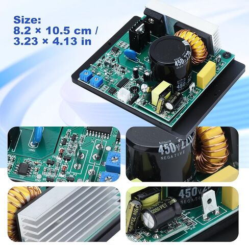 Lathe Control Board Mini Lathe Speed Controller Motor Circuit Boards Compatible with 0618 180 210 220 Lathes for DC 0‑180V Output in Saudi Arabia