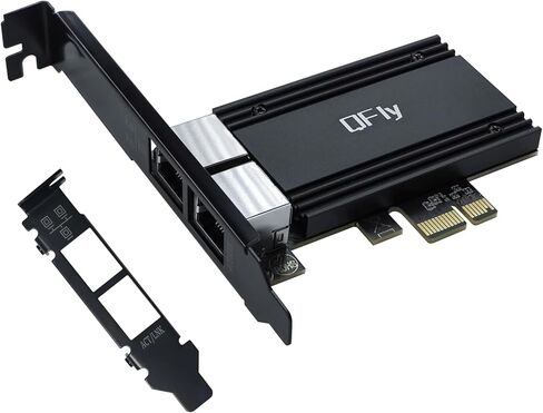 QFly 10G PCIe Network Card PCIe, 10 Gigabit Ethernet Adapter with AQC113 Controller, 10Gb RJ45 Port NIC Card, Supports Windows10/11/Windows Server/Linux in Kuwait