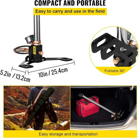 BestEquip Airgun PCP Pump 4500PSI High Pressure Hand Pump 3 Stage Pump Chamber PCP Air Pump in Kuwait