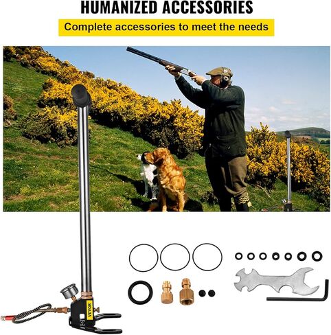 BestEquip Airgun PCP Pump 4500PSI High Pressure Hand Pump 3 Stage Pump Chamber PCP Air Pump in Kuwait