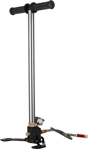 BestEquip Airgun PCP Pump 4500PSI High Pressure Hand Pump 3 Stage Pump Chamber PCP Air Pump in Kuwait