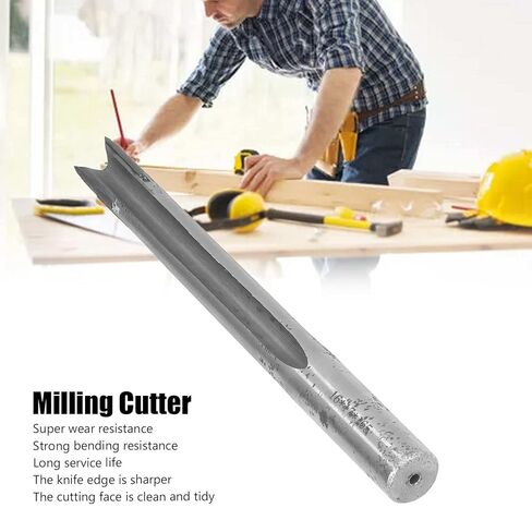 Gonetre Dovetail Router Bit Premium Wear سبيكة النجارة القاطع تعزيز كفاءة القطع طحن سلس للخشب اللين والصنوبر (4T 16 * 17 * 165) in Saudi Arabia