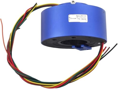 Slip Ring 220 V Through Hole Slip Ring 50mm 6 Circuit 10A Slip Ring Ring Collector Ring Conductive Ring in Saudi Arabia