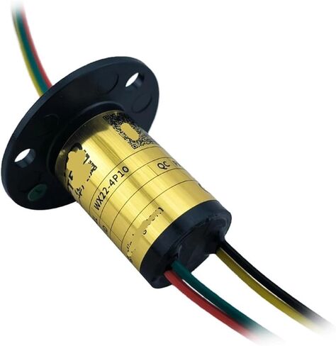 Conductive Ring 4-Way 10A Multi-Way Slip Ring OD 22mm Stable Power Transmission Power Rotary Joint in Kuwait