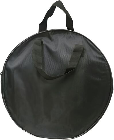 Dumb Drum Practice Pad Bag, 12 Inch, Carrying Case with Zipper, Black in Saudi Arabia