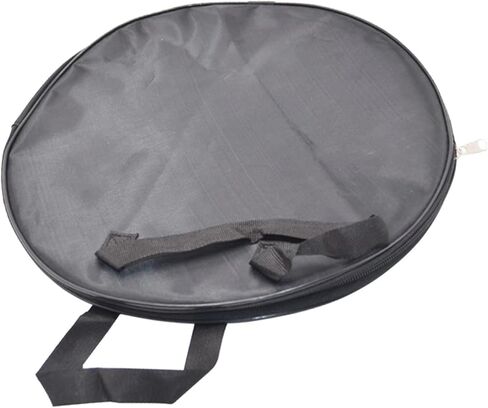 Dumb Drum Practice Pad Bag, 12 Inch, Carrying Case with Zipper, Black in Saudi Arabia