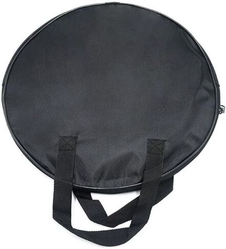 Dumb Drum Practice Pad Bag, 12 Inch, Carrying Case with Zipper, Black in Saudi Arabia