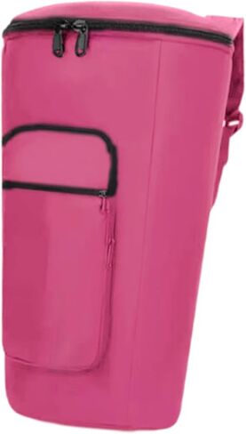 Djembe Bag Rose Red 10 inch Shockproof Fashion Padded African Drum Storage Bag Waterproof in Saudi Arabia