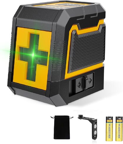 مستوى الليزر مع حامل ثلاثي الأرجل، ليزر أخضر متقاطع مع حامل ثلاثي التسوية الذاتي، أداة تسوية الليزر لتعليق الصور على بلاط أرضية البناء وتجديد جدار المنزل، مشروع داخلي in Kuwait