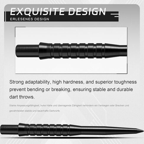 CyeeLife Darts Points,Point Dart Tips (3 Pack Set of Tips) Change Dart Points, 30MM Replacement Steel Dart Tips, Professional Darts Accessories in Saudi Arabia