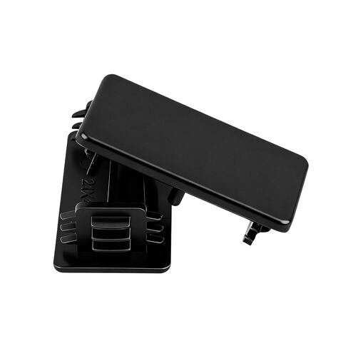 50 قطعة من أغطية نهاية دعامة الأمان البلاستيكية المربعة مقاس 1-5/8 بوصة × 13/16 بوصة - مقابس PVC سهلة التركيب بدون أدوات لقنوات Unistrut، غطاء حماية لأنابيب التدفئة والتهوية وتكييف الهواء والأنابيب الكهربائية والمعدنية in Kuwait