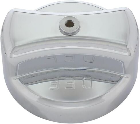 غطاء غطاء DEF من البلاستيك الكرومي لـ Freightliner بغطاء قطره 2-1/2 بوصة، ترقية داخلية/خارجية in Kuwait