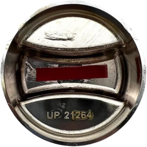 غطاء غطاء DEF من البلاستيك الكرومي لـ Freightliner بغطاء قطره 2-1/2 بوصة، ترقية داخلية/خارجية in Kuwait