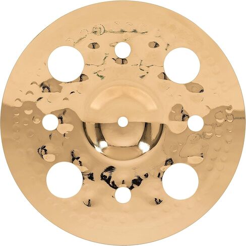 Meinl 12" Trash Stack Cymbal Pair with Holes - Classics Custom Brilliant - Made In Germany, 2-YEAR WARRANTY (CC12-STK) in Saudi Arabia