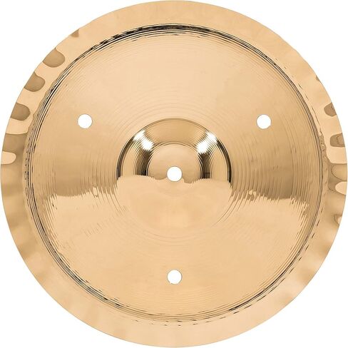 Meinl 12" Trash Stack Cymbal Pair with Holes - Classics Custom Brilliant - Made In Germany, 2-YEAR WARRANTY (CC12-STK) in Saudi Arabia
